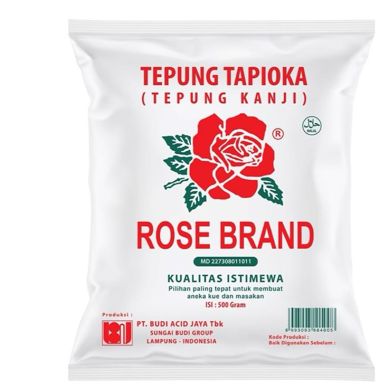 

Rose Brand Tepung Tapioka 500gr - Tepung Kanji Rose Brand