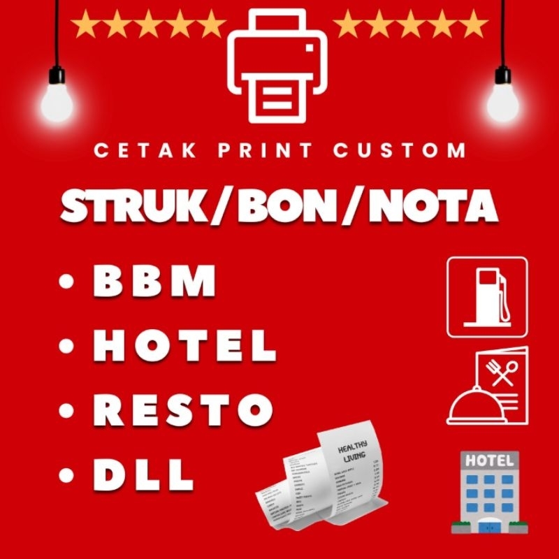 

Cetak Print Custom Struk