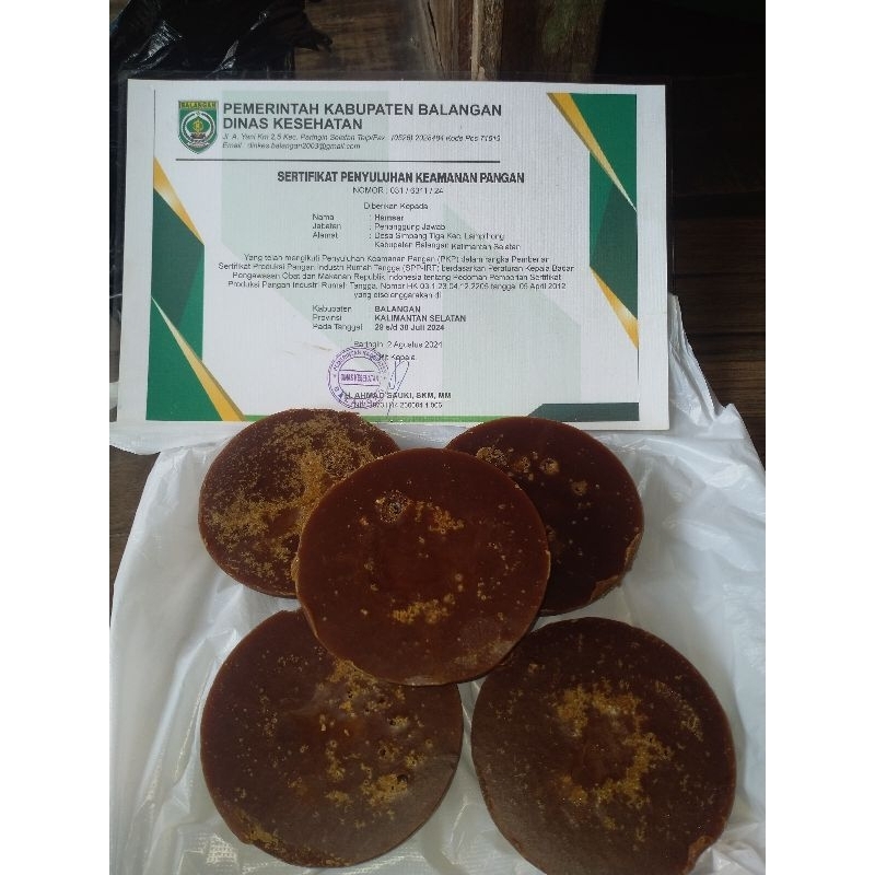 

gula aren asli Kalimantan khas Lampihong 1kg