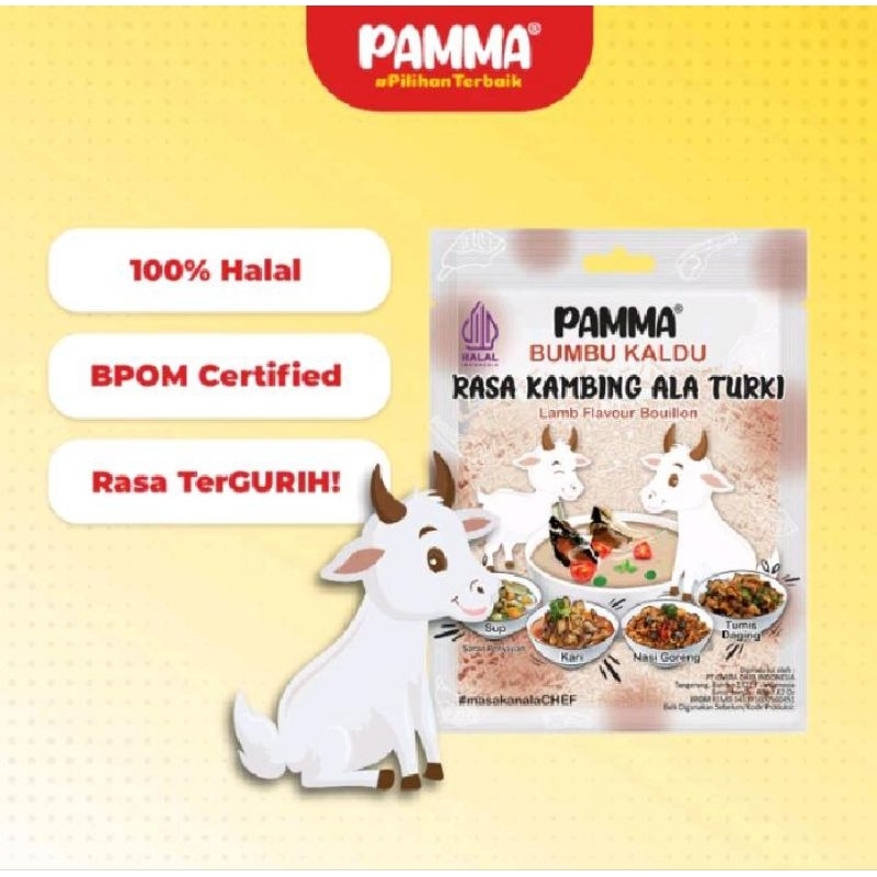 

PAMMA BUMBU KALDU RASA KAMBING ALA TURKI 80gr