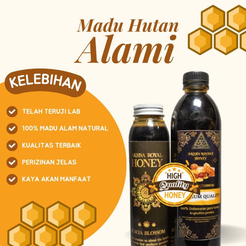 

Akhsa Royale Honey Madu Asli Murni dari Hutan