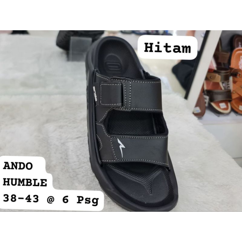 sendal Ando Humble,Radja,dll variasi ukuran 38-42