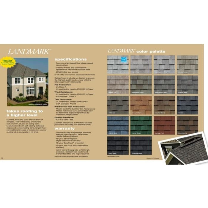 Atap Genteng Bitumen Landmark