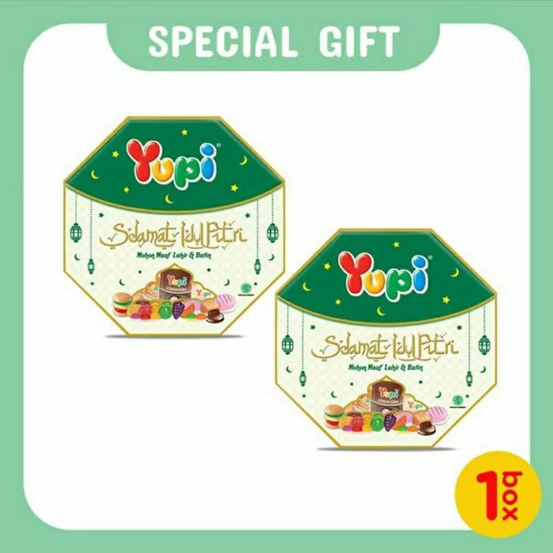 

Permen Yupi Gift Box Idul Fitri Edisi | Hampers Yupi Lebaran | Paket Parcel Parsel