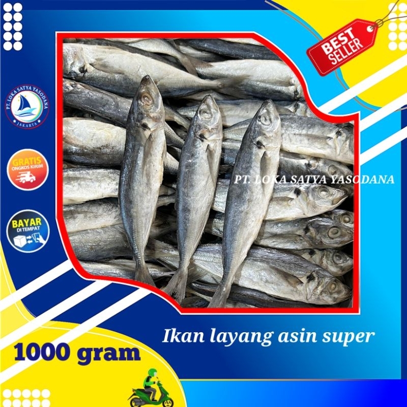 

ikan asin layang / layang asin 1000gram / 1 kg