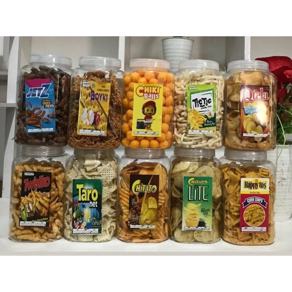 

SNACK BRAND TOPLES - REPACK - MAKANAN RINGAN - TIC-TIC - QTELLA - JETZ - CHIKI - CHITATO