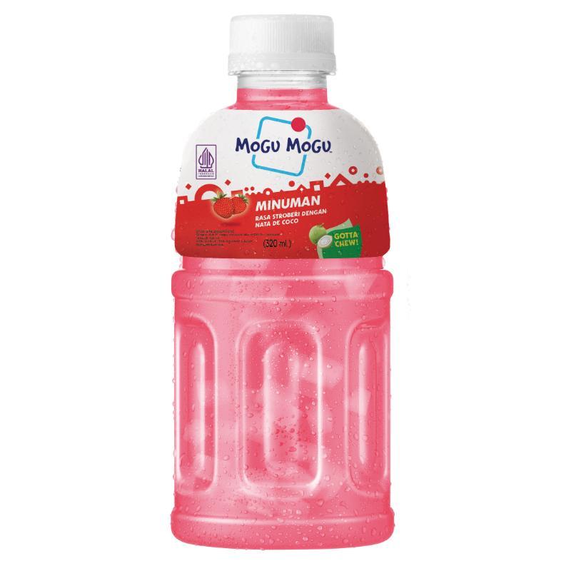 

Mogu Mogu Minuman Nata De Coco Rasa Stroberi 320 ml