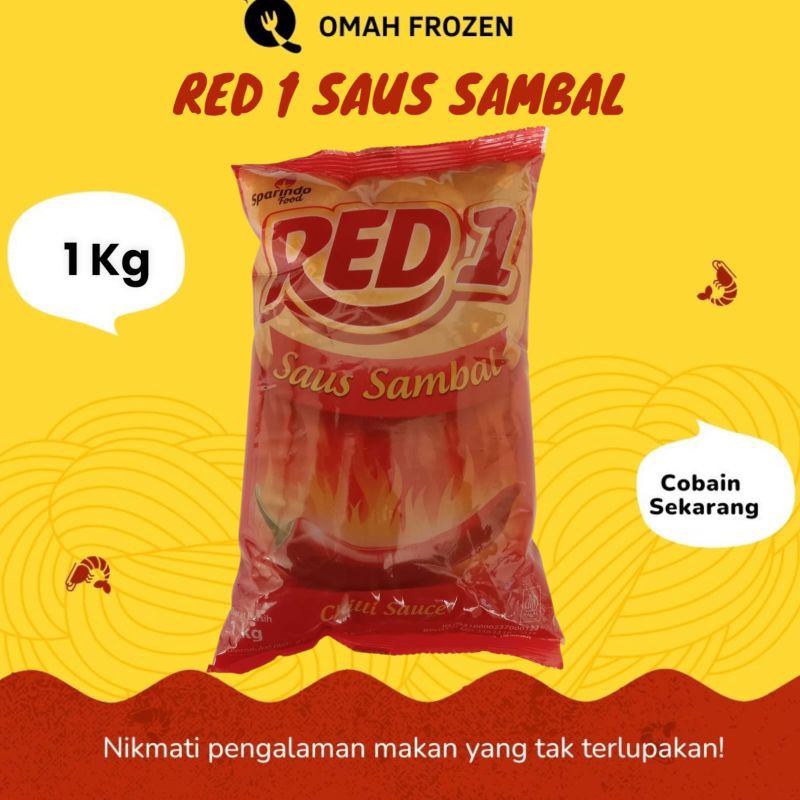 

Saus Red1 saos Sambal 1kg