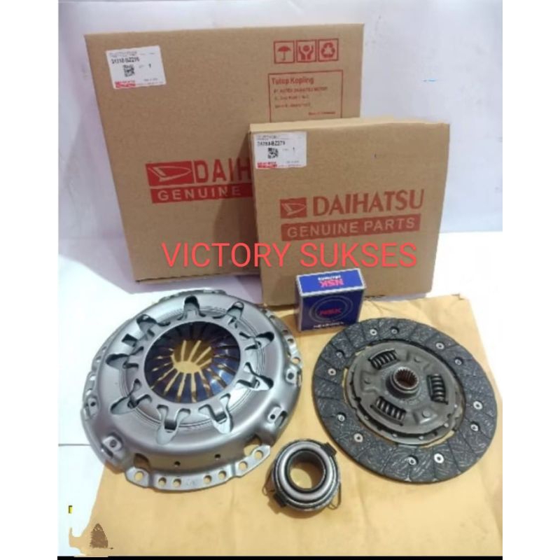 kampas kopling set Daihatsu Agya Ayla 1000CC