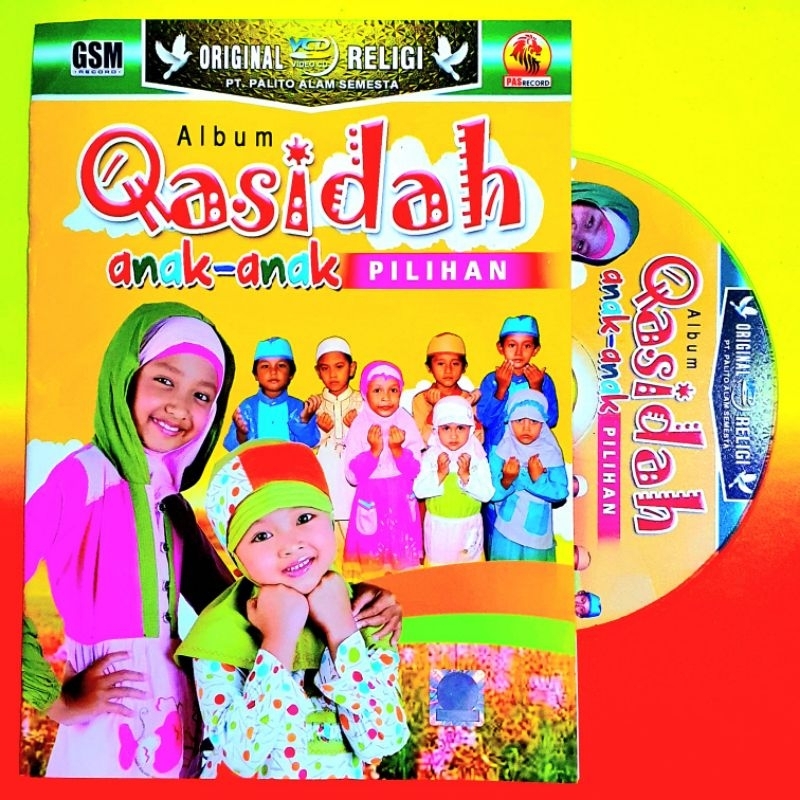 VCD ORIGINAL LAGU ISLAMI ANAK ANAK SHOLAWAT QASIDAH
