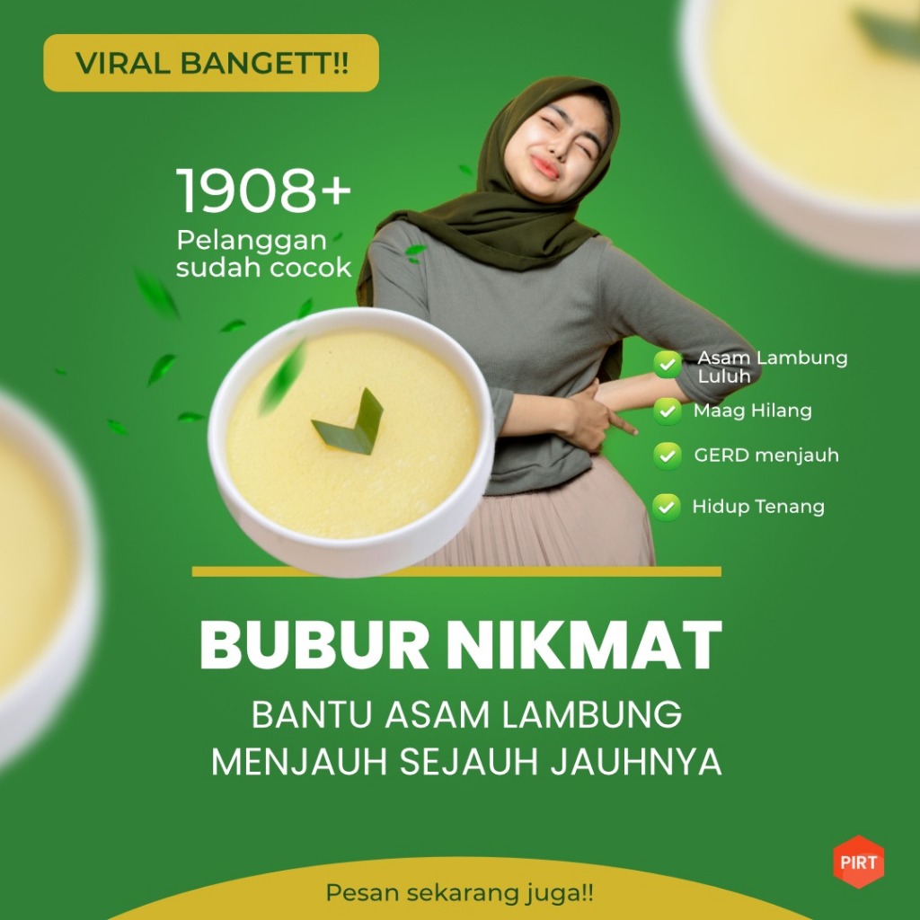 

Obat Herbal Asam Lambung Sakit Gerd - Jenang Gemi Original Alami Bubur Ekstrak Umbi Garut Terlaris