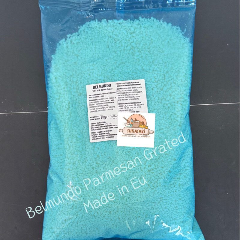 

Belmundo Parmesan Grated Cheese 1kg Keju Parmesan pizza parut