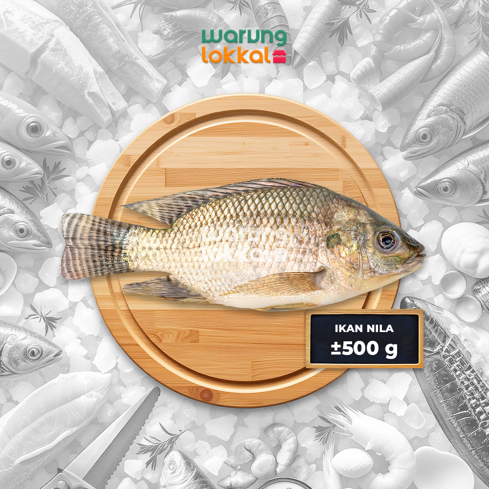 

Ikan Nila 470-500g Sudah Dibersihkan - Warung Lokkal