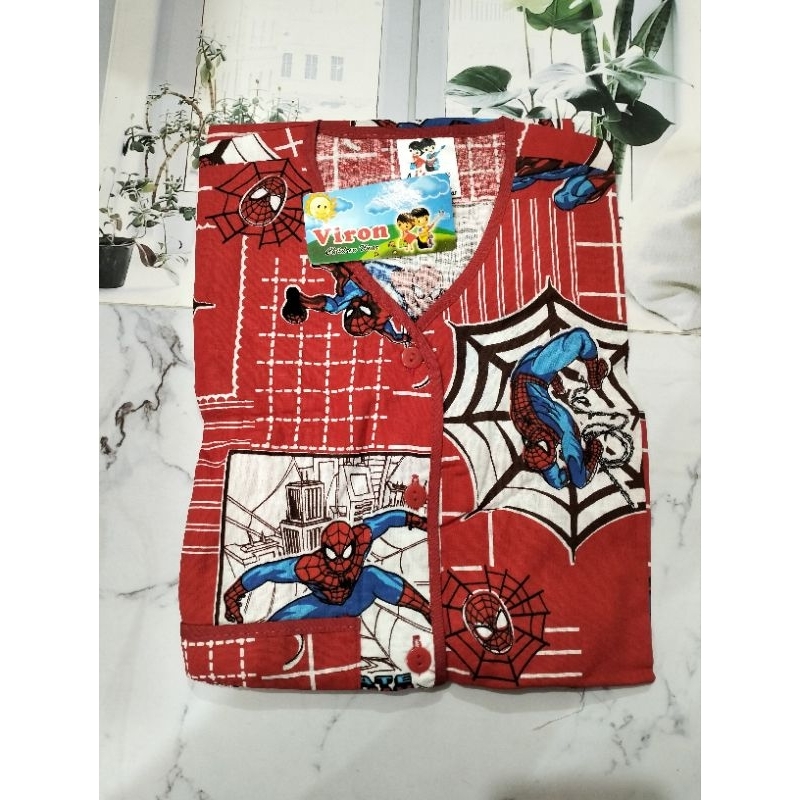 Baju Tidur Anak Viron 1-16/ Piyama Anak Katun Premium Adem