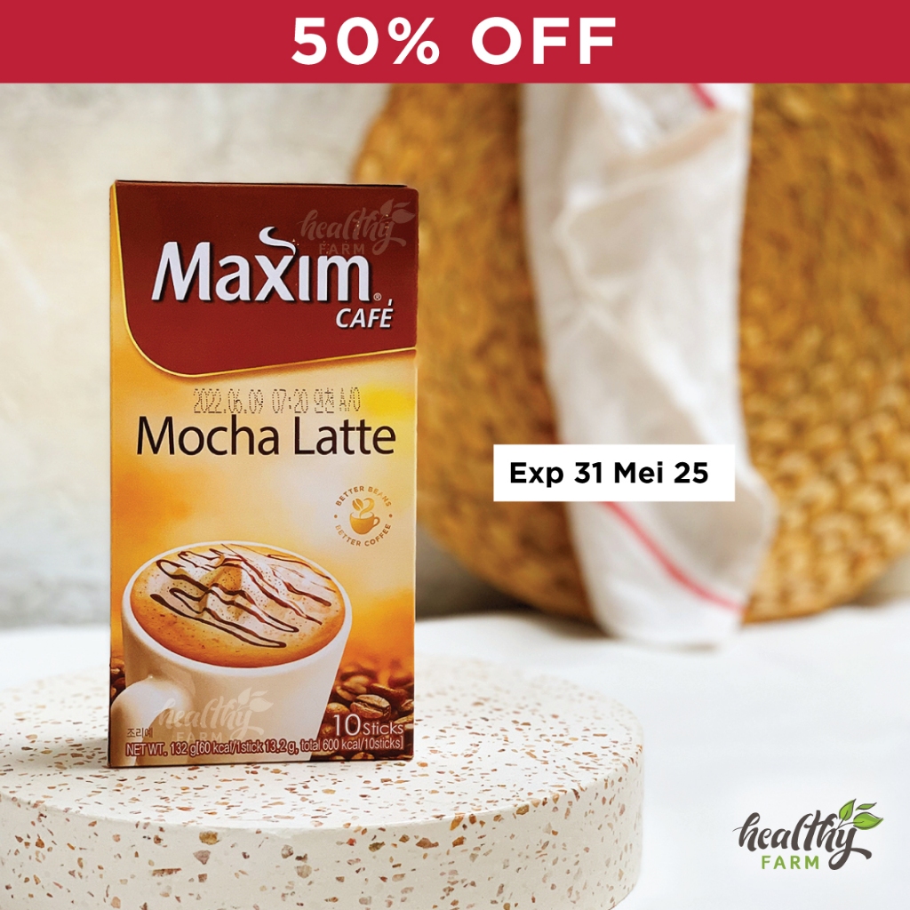 

Maxim Coffee Cafe Mocha Latte / Kopi Korea Instan isi 10