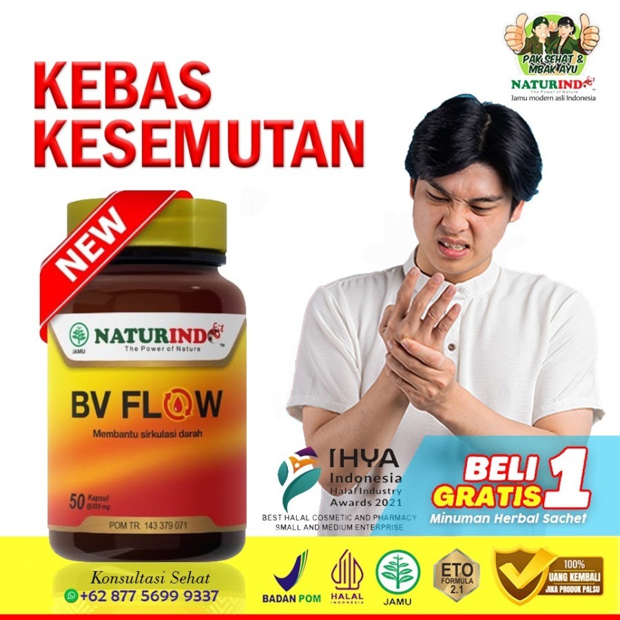 BV Flow,obat kesemutan tangan