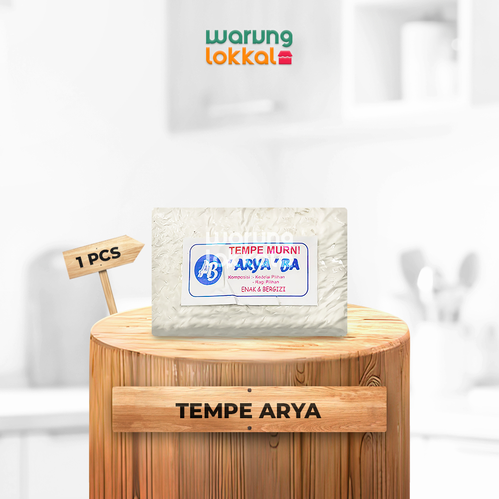 

Tempe Arya Kecil 1 Pcs - Warung Lokkal