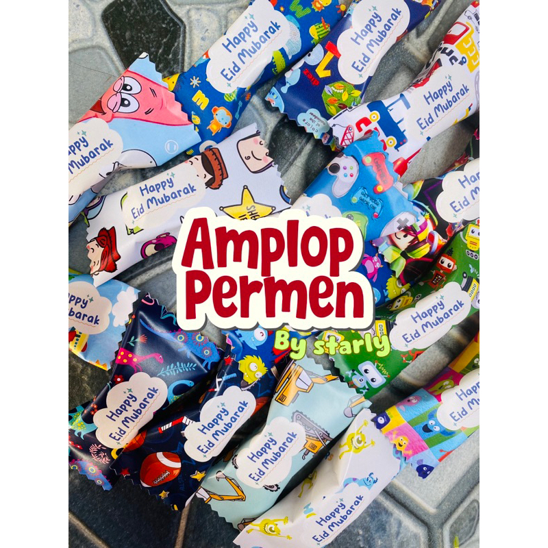 

STARLY - ISI 15pc MOTIF COWO AMPLOP PERMEN 2025 AMPLOP PERMEN FLOWER 1 AMPLOP PERMEN AMPLOP LEBARAN AMPLOP IDUL FITRI AMPLOP UNIK AMPLOP LUCU