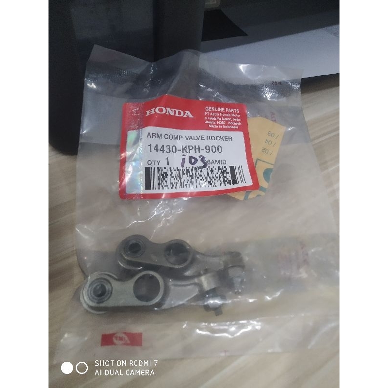rocker arm pelatuk klep karisma supra x 125 ori honda