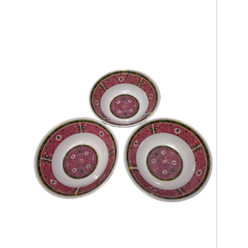 Mangkok melamine motif batik/Mangkok Chinese - Mangkok Motif China