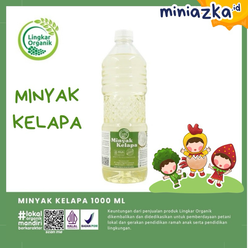 

Lingkar Organik Minyak Kelapa 1L