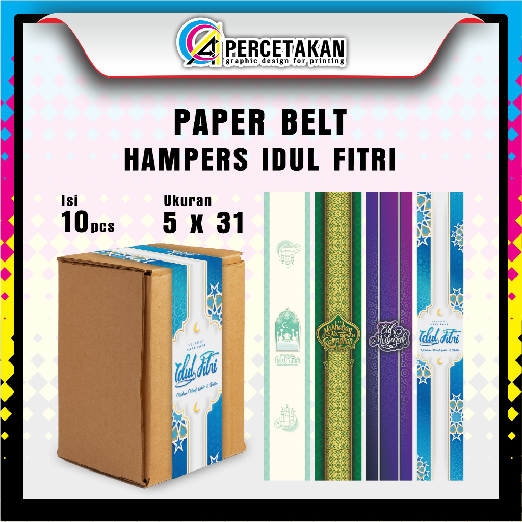 

Paper Belt Idul Fitri Lebaran Label Hampers Paper Sleeve Label Segel Box