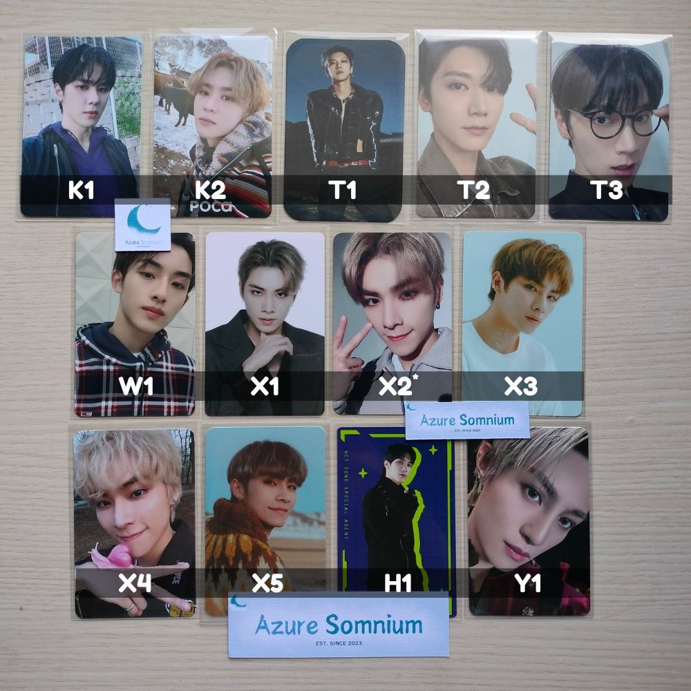 

[BONUS POLAROID] Photocard Official WayV / All About WayV / Official / Original