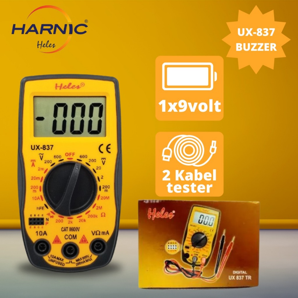 Multitester Heles UX 837 Digital
