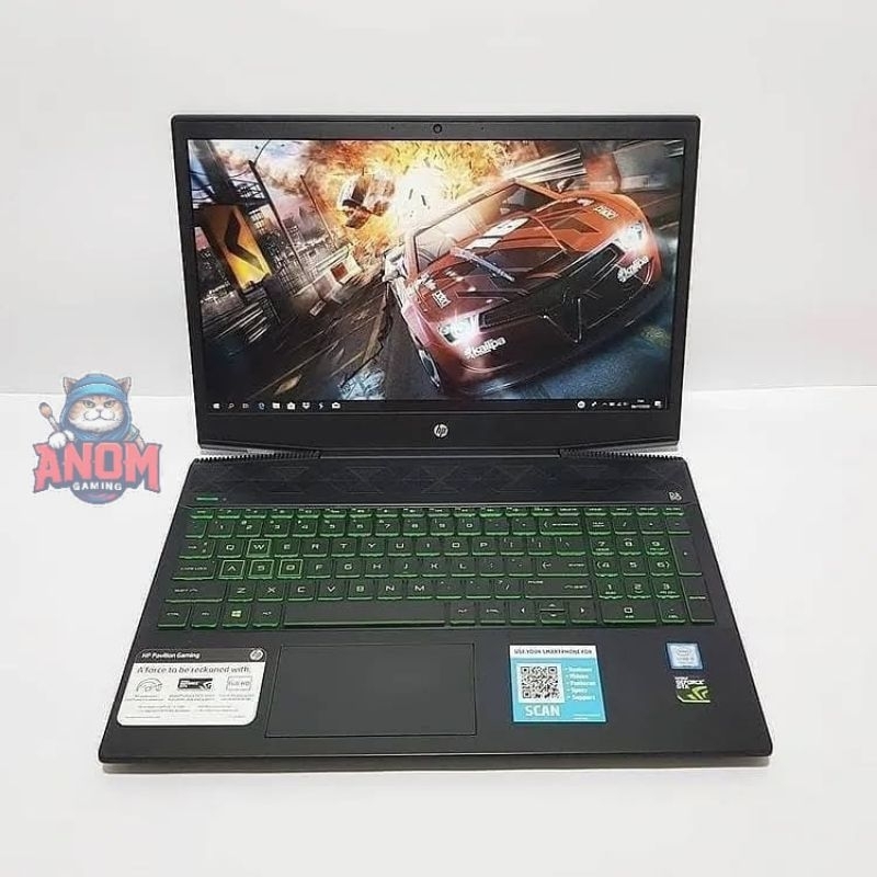 HP PAVILION GAMING 15 Core i5-8300H GTX1050 Ram 16Gb SSD 512Gb Fullset