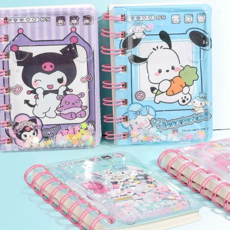 

Notebook Cute Character A7 Portable / Buku Catatan Bergaris Mini Diari Pengingat Tugas Anak Dewasa / Scrapbook Simple Aesthetic
