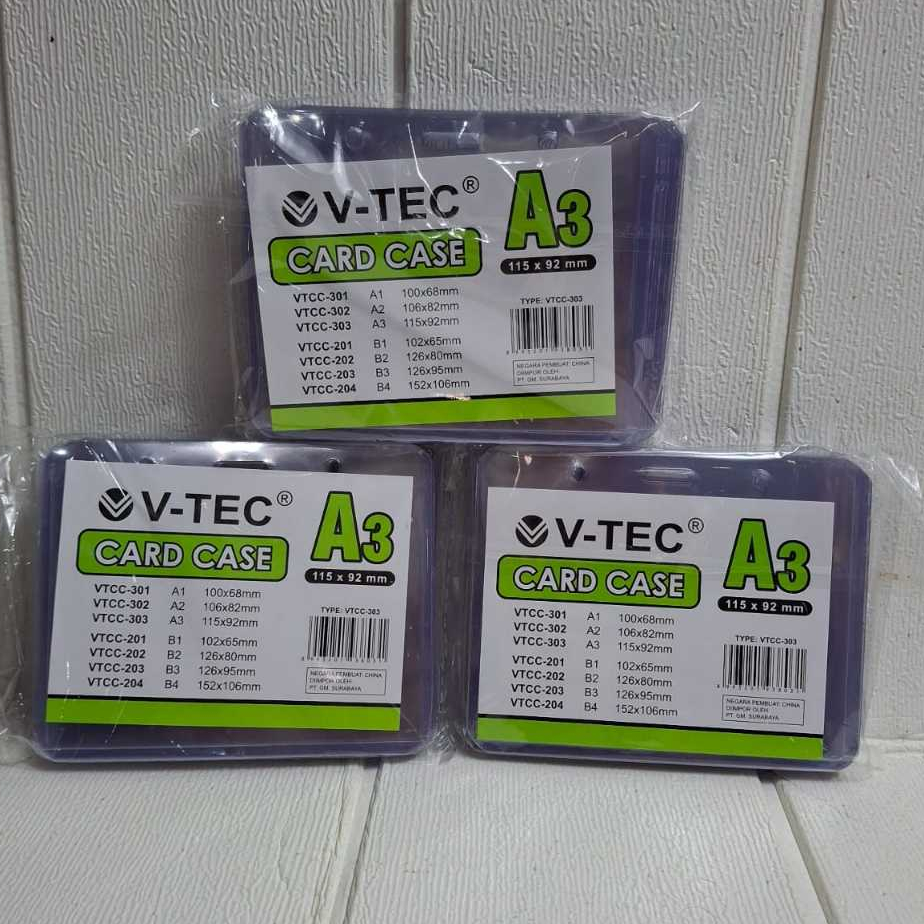 

(20 Pcs) Plastik Mika ID Card Tebal OCI A3 Tempat Kartu Nama