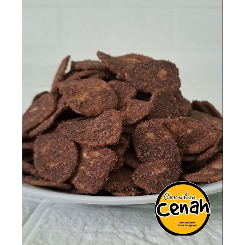 

Keripik Pisang Rasa Coklat enak murah ukuran 1bal (3kg)