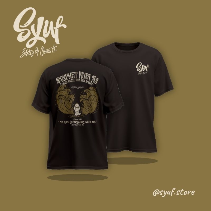 Kaos Islami Syuf - Ululazmi Edition (Kaos Nabi Musa)