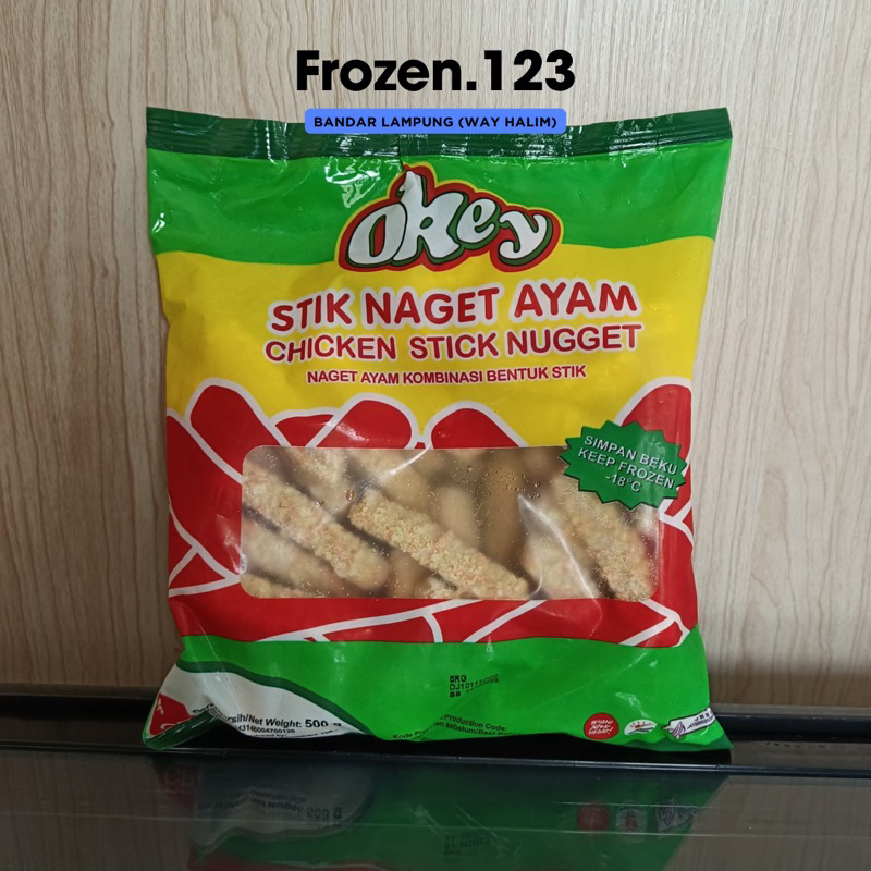 

OKEY STICK NUGGET AYAM 500g