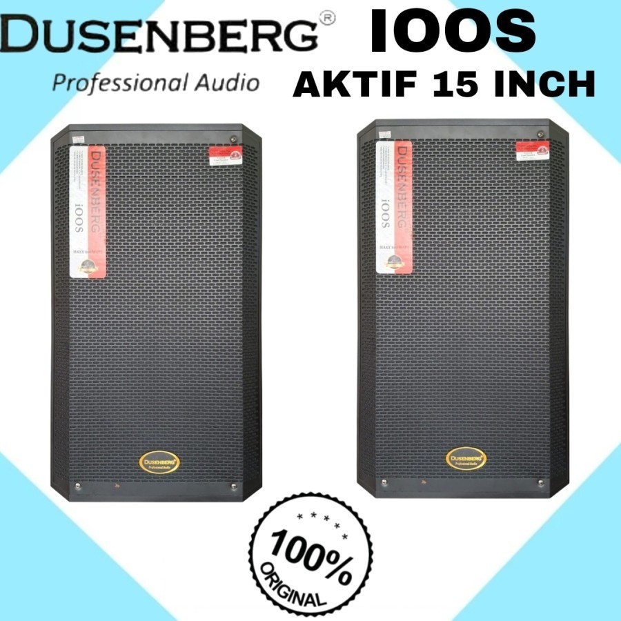 SPEAKER AKTIF BLUETOOTH KARAOKE SMART TV YOUTUBE DUSENBERG 15 INCH IOOS