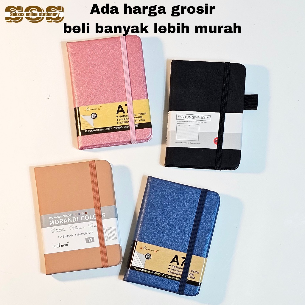 

SOS Buku Agenda Tali A7 (100K) / Notebook / Buku Catatan / Notebook / Note Book