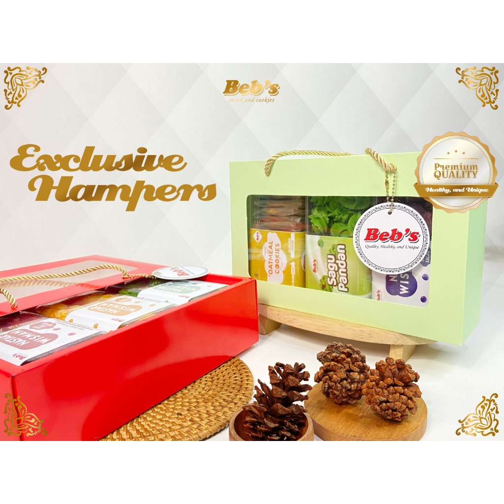 

Paket Cookies Hampers Mika Reguler Isi 3pcs | Paket Hampers Cantik Berkualitas | Gift Birthday Hari Raya Wedding Graduation