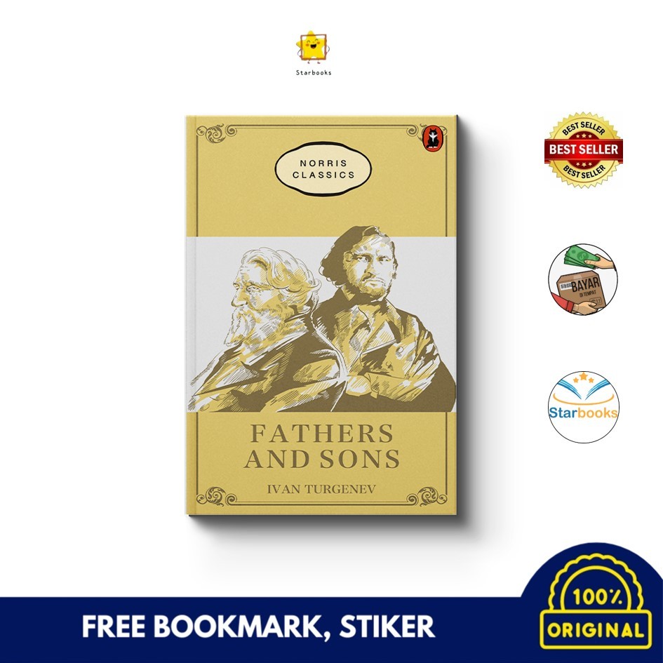Buku Fathers and Sons - Norris Book (Novel Inggris)