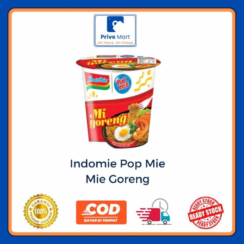 

Pop Mie Mi Goreng 80g Prive Mart