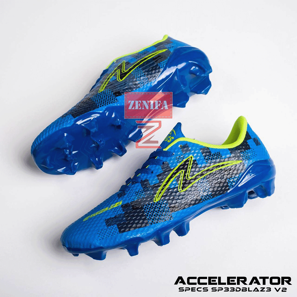 SEPATU BOLA SPECS TERBARU ACCELARATOR SEPAK BOLA PRIA LIGHTSPEED V2 FG
