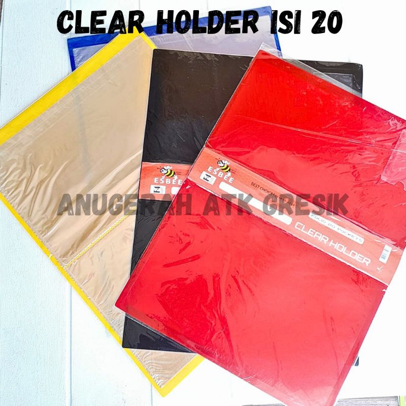 

Map Clear Holder Jenia / Display book Isi 20 Pocket Folio