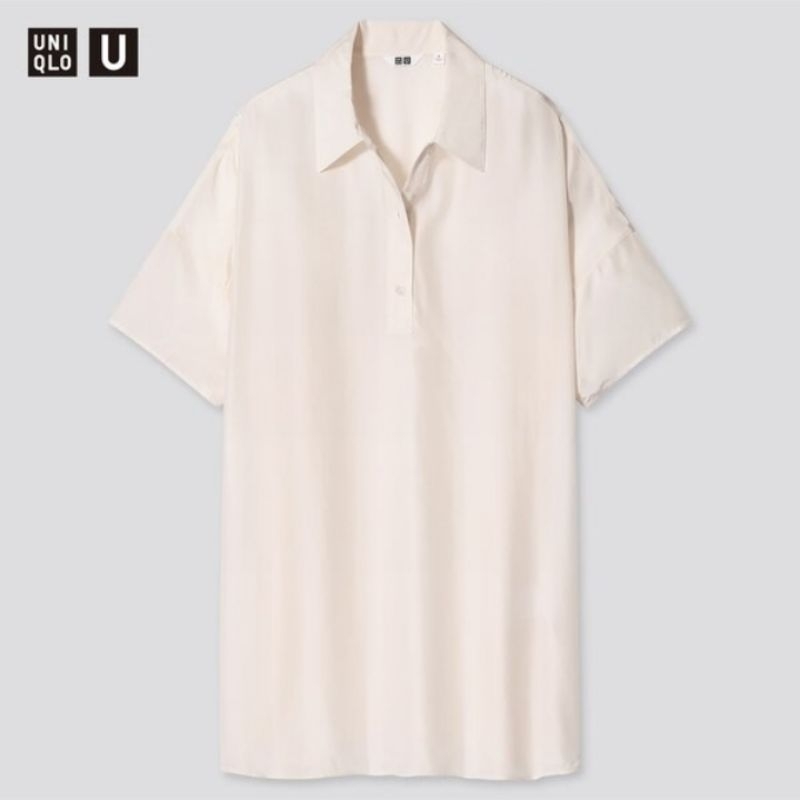(NEW) TUNIK POLO RAYON SHINY UNIQLO XXL