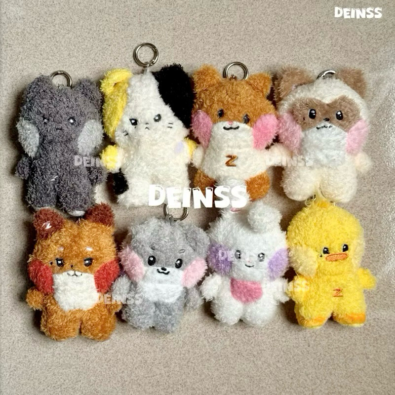 [ READY ] ZERONI Plush Doll Keyring Keychain ZB1 | Gantungan ZEROBASEONE