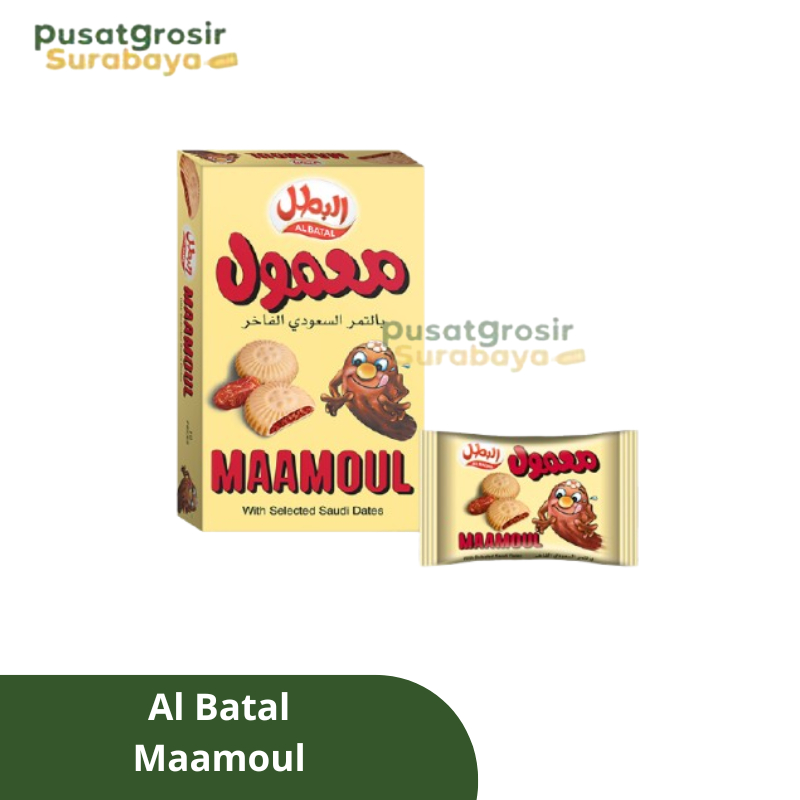 

Al Batal - Cookies Kurma Al Batal Maamoul 1 Box Isi 16pcs