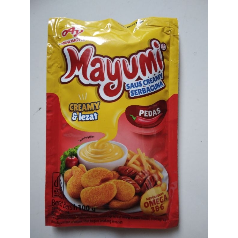 

Mayumi Mayonais Saus Creamy Pedas Kemasan 100 Gram