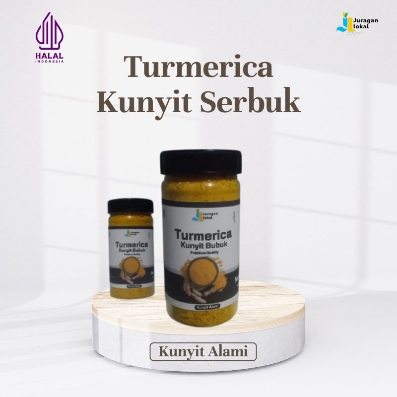 

Kunyit Bubuk Asli Original 100 gr [ Juragan Lokal ]