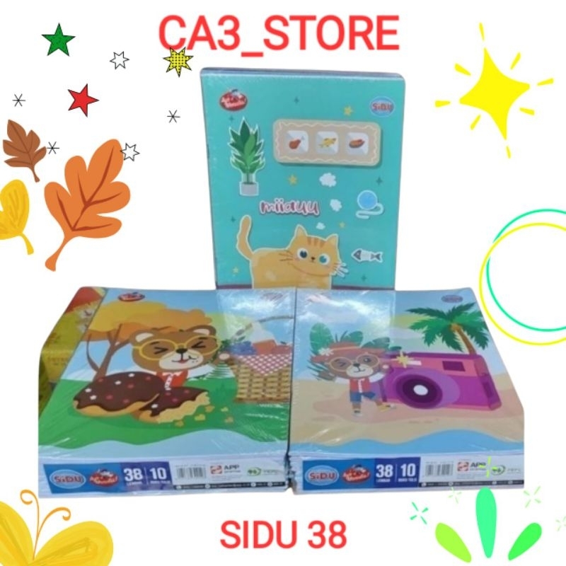 

buku tulis anak SIDU sinar dunia 38 dan 58 lembar