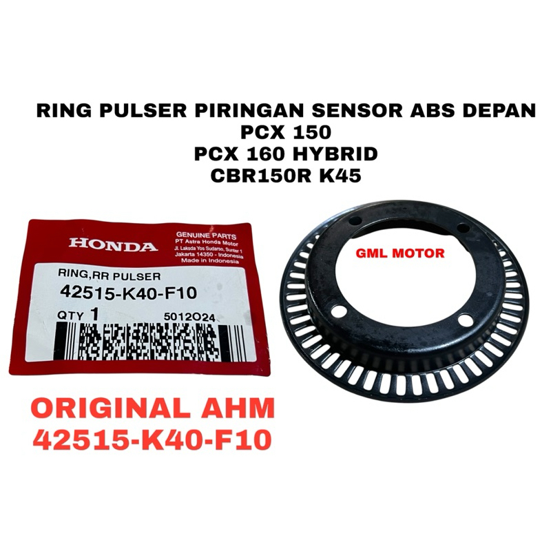 FING PULSER PIRINGAN SENSOR ABS CAKRAM PCX 150 PCX HYBRID ORIGINAL AHM 42515-K40-F10