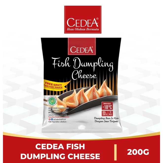 

Cedea Fish Dumpling Cheese 200 gr