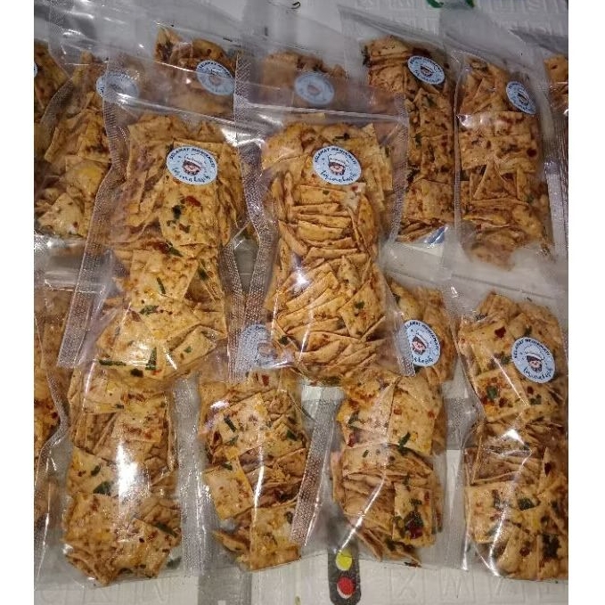 

Pangsit Crispy/ goreng 70gr renyah gurih pedass di jamin nagih